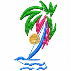 Flowers And Tree Embroidery Design 9 Flowers And Tree Embroidery Design 9